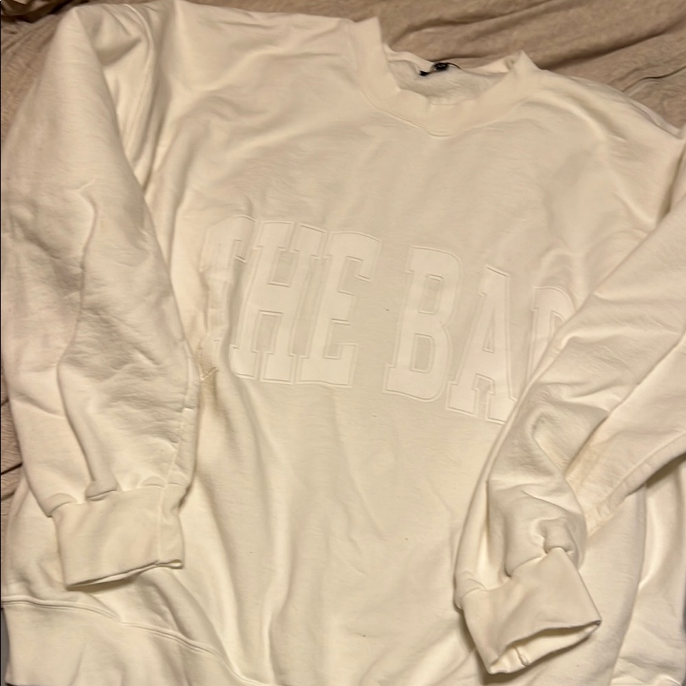 The bar varsity sweatshirt